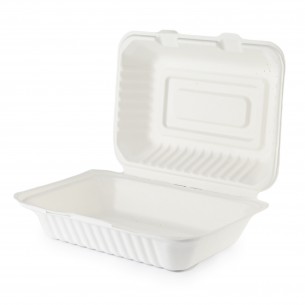 Contenitore in "POLPA" biodegradabili e compostabili 1250ml.