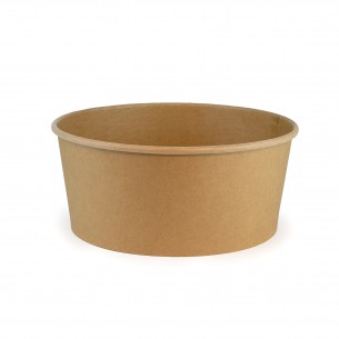 Insalatiere in "CARTONCINO" e "PLA" biodegradabili e compostabili 1100cc.19