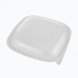 Coperchi per insalatiere in "PLA" 1000/1500cc. Biodegradabili e compostabili.