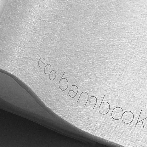 Tovaglioli ecobamboo-bambook bianco.