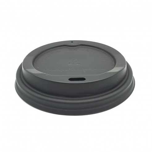Coperchi in"PLA" per bicchieri in "CARTONCINO" biodegradabili e compostabili.