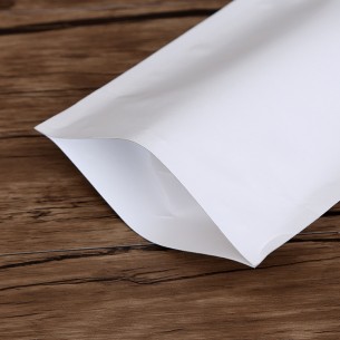 STUND 300 MIC STAND UP CARTA BIANCA+ALLUMINIO, ECOSOSTENIBILI, ANCHE PERSONALIZZABILI CON CHIUSURA ERMETICA.500PZ PER MISURA. 2